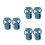 6Pièces Revêtements Silicone , Compatible Bébé 4