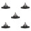 5Pièces Bloc De Distribution Électrique 8 Voies Noir Pour Bateau 7