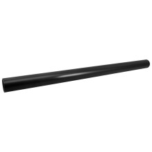 2Pcs Robust ABS Pipe Accessories for Fish Tanks Dark Grey Tubing