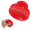 5Pcs Durable Red Rubber Suction Cup Handles for Sound Bowls 11