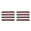 8Pcs Durable Red Foam Stroller Handle Grip Cover Antislip Replacement 9