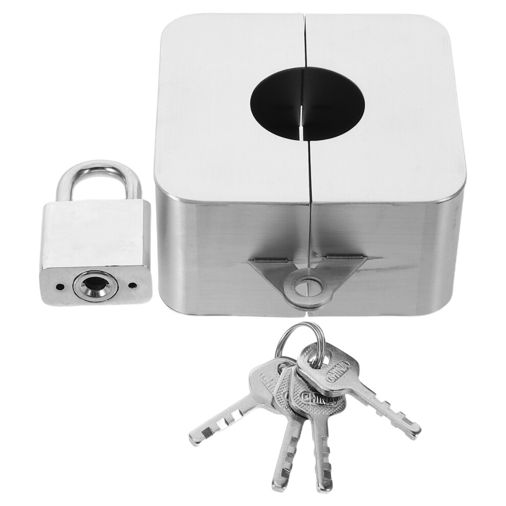 5Sets Anti-Theft Outdoor Spigot Locks Stainless Steel Hose Bib Covers 3642167738609