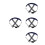 4Pcs Breathable Plastic Hard Hat Accessory with Universal Fit 7