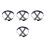 4Pcs Breathable Plastic Hard Hat Accessory with Universal Fit 8