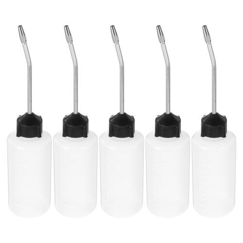 10Pcs Sewing Machine Oil Storage Bottles with Screw Cap and Needle Tip 1