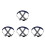 4Pcs Breathable Plastic Hard Hat Accessory with Universal Fit 5