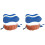 4Pcs Swimming Float Kickboard Brown Blue Eva Foam Beginner Swim Aid 2