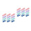 24Pcs Portable Sliding Retractable Pencil Erasers Soft Tpe ABS Office 8