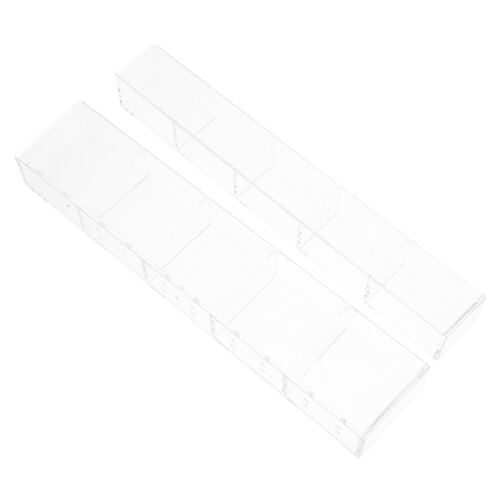 3Sets Wall Mounted Transparent Straw Dispenser for Kitchen Cabinet 1