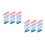 24Pcs Portable Sliding Retractable Pencil Erasers Soft Tpe ABS Office 7