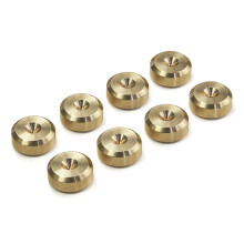 PrecisionGeek – Speaker Spike Pads Ø16 mm, Chamfer
