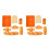 14Pcs PU Simulation Bread Props Light Yellow Realistic Fake Bread Set 6