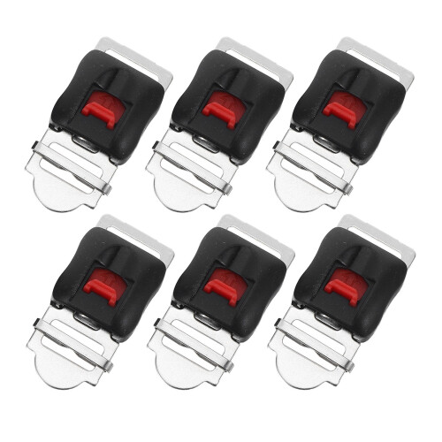 24Pcs Durable Strap Buckle Quick Release Plastic Metal Clips 1