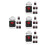 24Pcs Durable Strap Buckle Quick Release Plastic Metal Clips 5
