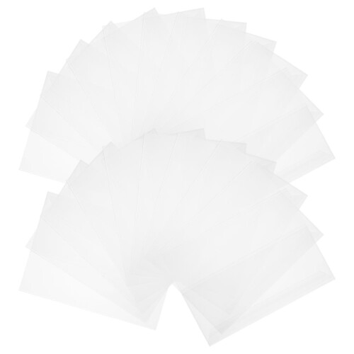 60Pcs Clear Waterproof Book Covers for Office & School Use 1
