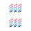 24Pcs Portable Sliding Retractable Pencil Erasers Soft Tpe ABS Office 4