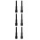 6Pcs Durable Lug Nut Removal Kit with Precision Grip Black Steel 3