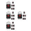 24Pcs Durable Strap Buckle Quick Release Plastic Metal Clips 4