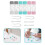 3Sets Compacte Lensopslagset Met Zuigtool En Steriele Plastic Doos 9