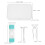 3Sets Compacte Lensopslagset Met Zuigtool En Steriele Plastic Doos 2