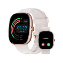 Smart Watch for Women Men (Make/Answer Call) AI Assistant,1.85" HD Screen Fitness Watch with Heart Rate/SpO2/Sleep Monitor/Step Counter,IP68 Waterpro