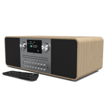 DAB/DAB+ & FM Digital Radio with CD Player | Bluetooth & USB MP3 Player | 60w Premium Sound | Remote Control | Mains Powered | Perfect for Home Enter