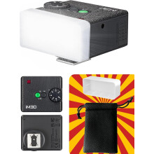 Godox iM30 Mini Flash with Diffuser, GN15 S1/S2 Optical Control, 7 Power Levels (1/64~1/1), Compatible with Ricoh GR III, Ricoh GR III X, Canon, Sony