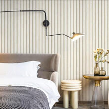Trafagala 53 950cm Wood Slats Wallpaper Natural Wooden Slat Panelled