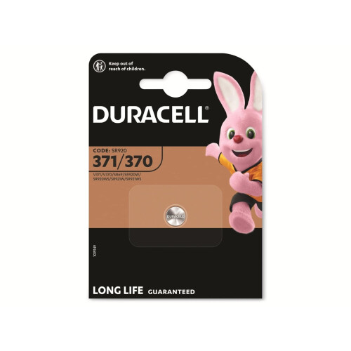 Duracell Duracell 371 / 370 Watch Battery 1.5 Volt