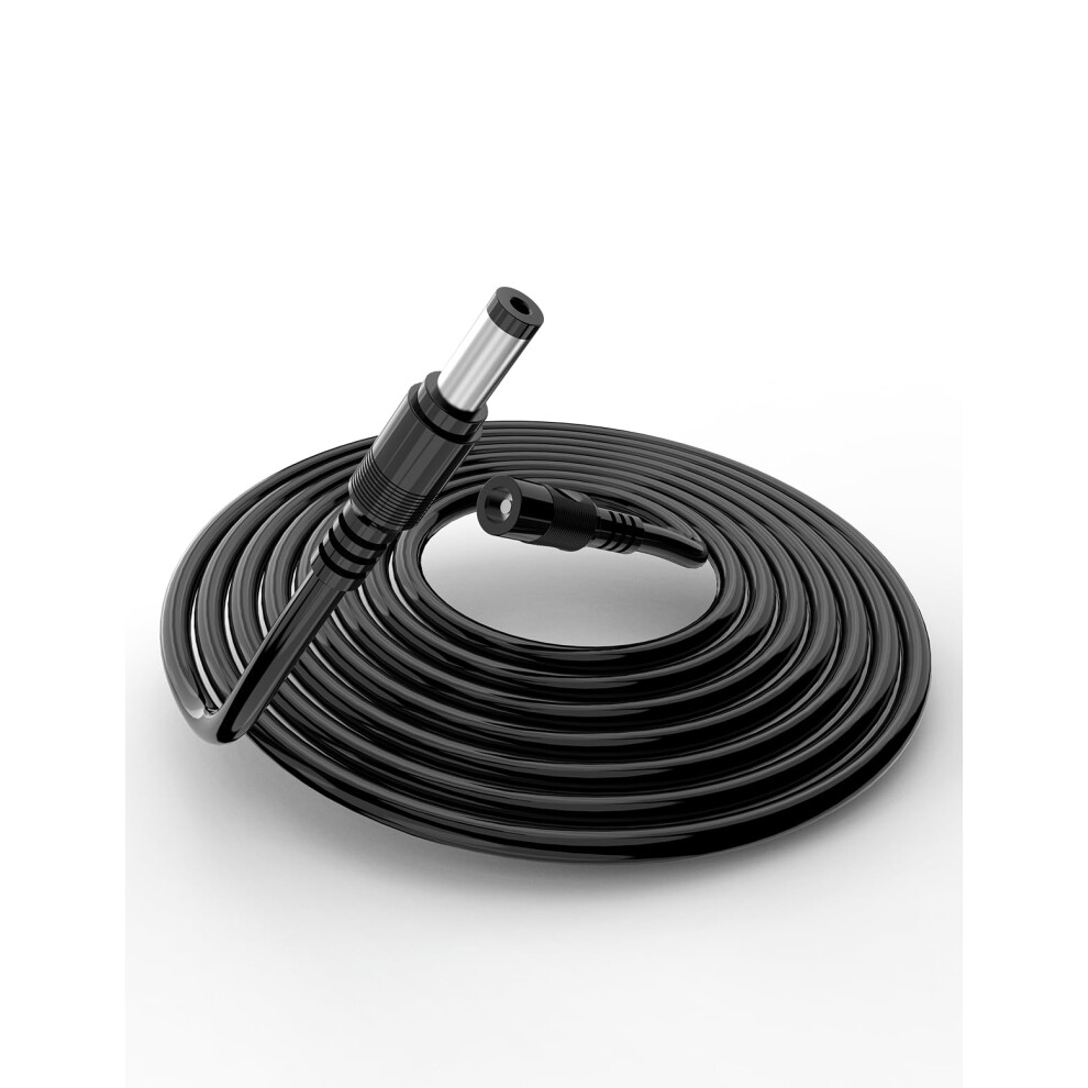Lonnky 10 Meter 12 Volt Extension Lead, Compatible With Cctv Security Camera (Tapo C200), Deco, Dvr, 12 Volt Led Strip Light, Router, 2.1Mm X 5.5Mm M 81858309