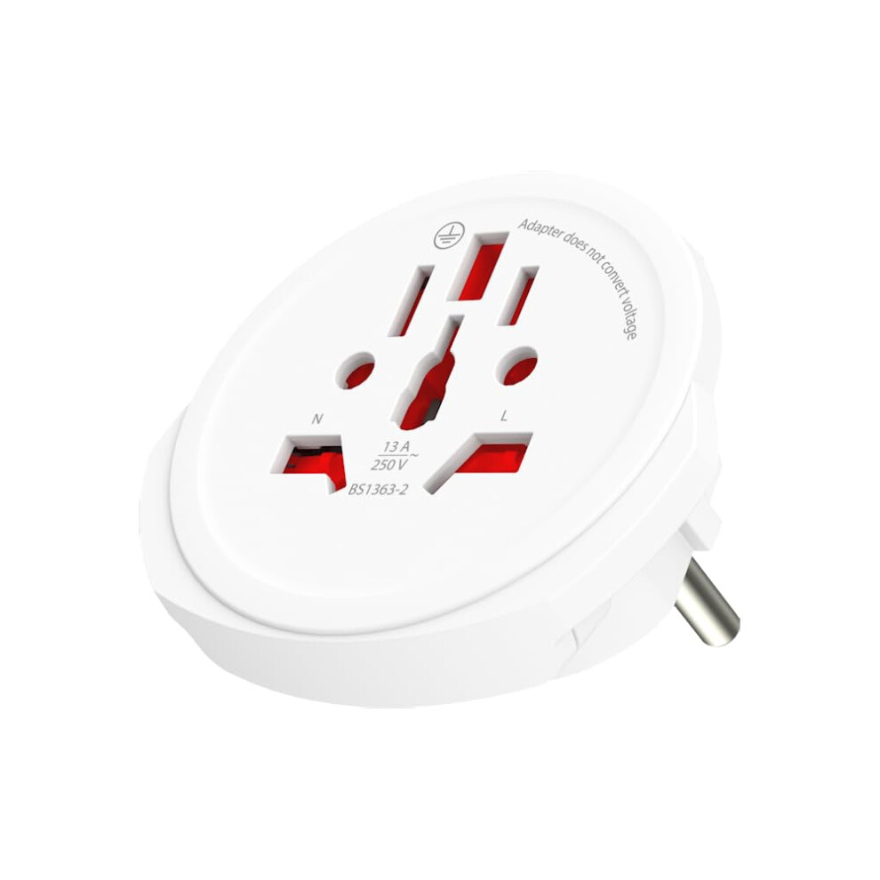 Skross World To Europe Country Travel Adapter, Uni 11188728