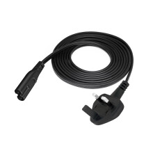 Power Cable Replacement for Presonus Eris E3.5 Gen 2 Studio Monitor E4.5 Active Studio Monitor Speaker Figure 8 AC Cord UK Mains Plug Lead