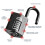 Squire Squire Combination Padlock CP60 – 60mm 5-Wheel Combination Padlock (Black) – Re-Codable Push Button Lock – Ideal for Site Lockers 4