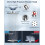 Hibbent Rain Shower Head 8 Inch, Square, Chrome 2