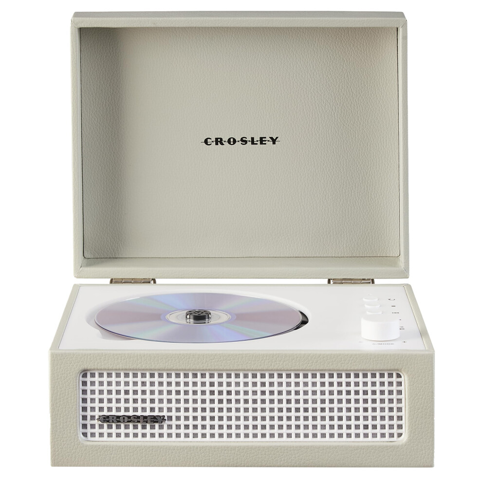 Crosley Voyager Portable Cd Player With Bluetooth, Built-In Stereo Speakers & Fm Radio – Rechargeable Cd Players For Home, Office & Travel With Head
