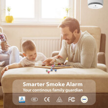 Smoke Alarms for Home 10Year Battery Smoke Alarm Fire Alarm with TestS