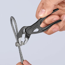 KNIPEX Cobra XS Mini Water Pump Pliers 100 mm Nuts to 24 mm Pipes to 2