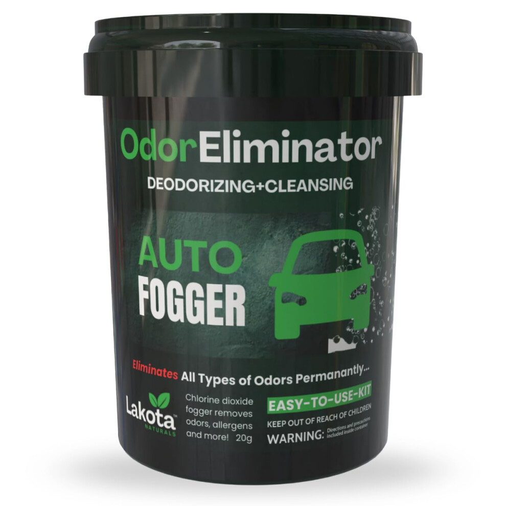 Chlorine Dioxide Fogger Deodorizing Kit, Car Bomb Odor Eliminator, Smoke Smell Remover For Car, Scent Bomb Air Freshener & Deodorizer. Easy To Use Ki 11303541
