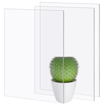 A3 Clear Acrylic Perspex Plastic Sheet 3PCS, 2mm Acrylic Sheets Plexiglass Board, Transparent Plastic Panels for Crafting Display Picture Frame Paint