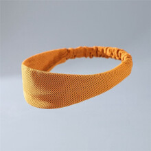 Oranje Sporthoofdband Zweetabsorberend en Ademend Lente en Zomer Hardlopen Badminton Hoofdband Anti-Transpirant Tulband
