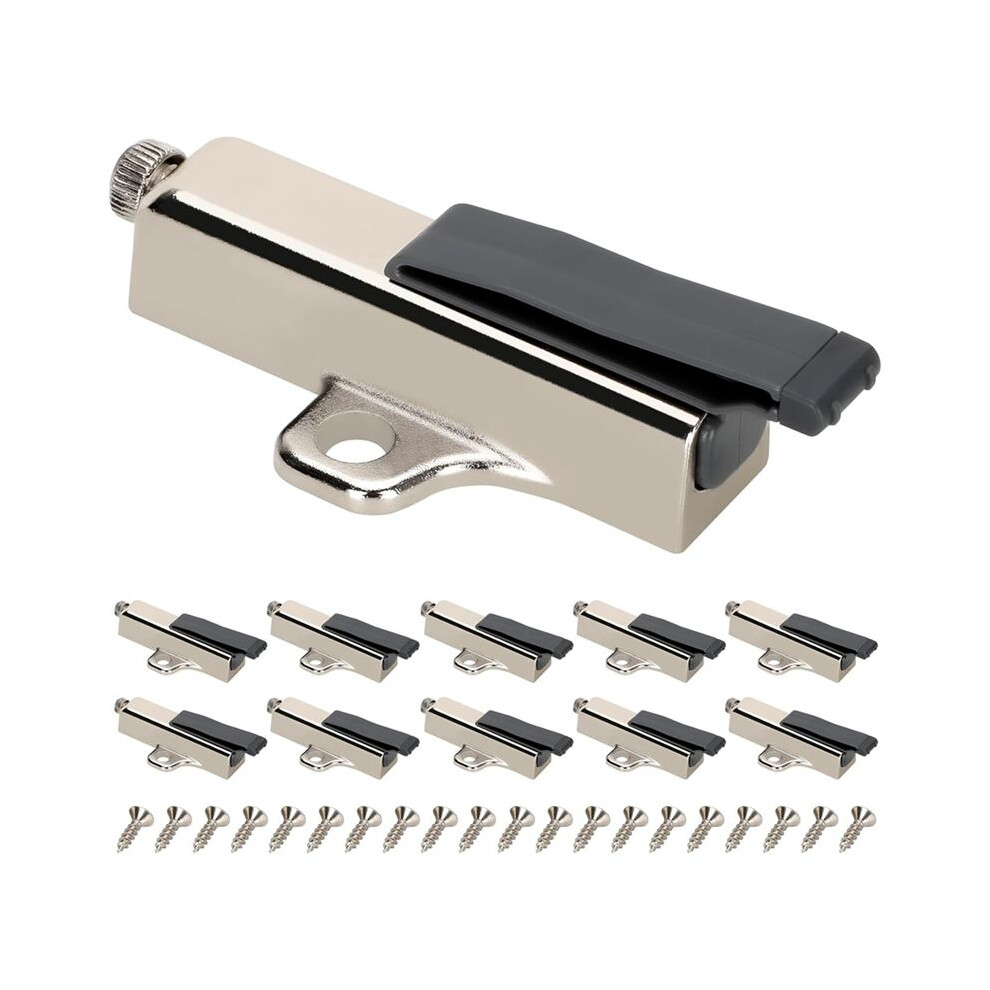 10Pack Soft Close Cabinet Damper For Cabinet Doors/Wardrobe Doors,Metal Soft Close Cabinet Door Damper With Screws 4711921405763