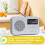 LEMEGA PR2 Max DAB Radio, Bluetooth 5.3, LCD Display, AA Battery, Grey 5