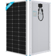 Renogy 100W Solar Panel 12 Volt High-Efficiency Monocrystalline Module PV Power for Motorhome, Boat, Caravan, Campervan and Off-Grid Applications