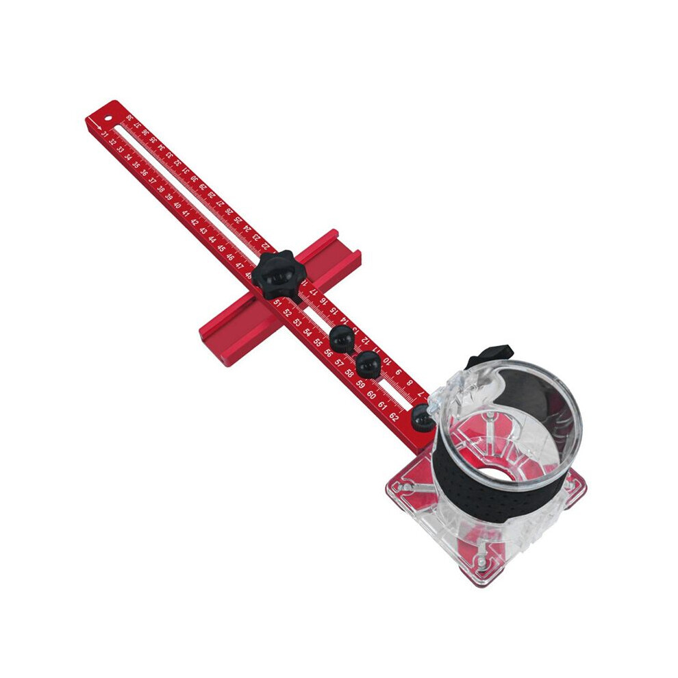 4In1 Router Milling Bracket-Cabinet Hardware Jig Aluminum Router Circle Cutting Jig Punch-Router Milling Bracketa 4712486692865