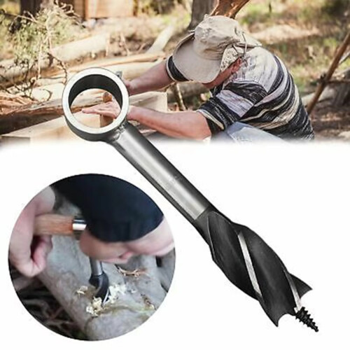 Carpenter'S Hand Drill Outdoor Hand-Made Multipurpose Drill Hand Twist Drill Multi-Purpose Hand Drill 2