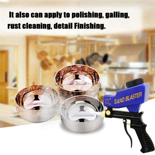Adjustable Blasting Machine Sandblasting Tool Pneumatic Sandblasting Set Rust Blasting Device 2