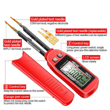 ANENG GN701 Digitale Slimme SMD-Tester Elektrische Multimeter Weerstand Capaciteit Continuïteit Diodetestmeter