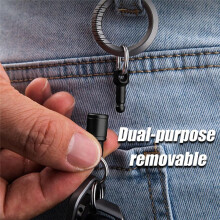 Titanium Quick Release Detachable Keychain Clip for Men & Women DIY Clip for Home Office