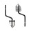 Deburring Countersink Tool,Countersink Hand Reamer,Chamfering,Deburring,Holes for Less Than 16.51mm Diameter-90 Blade 3