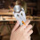 Scomeri Nut Sizer, Thread Size Verification Tool, Scomeri Portable Thread Size Checker Keychain 7